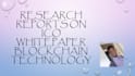 do research ico whitepaper and blockchain technology tasks