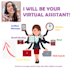 do lead generation for any industry, data entry, socmed assist