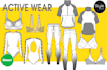 create technical flat sketches and apparel tech packs