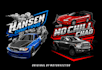 make racing car illustration