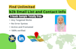 do b2b lead generation and linkedin valid email list,typing