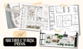 draw professional 2d architectural plans and post prod