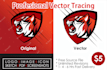 tracing image to vector