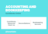 record business transactions and manage bookkeeping