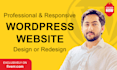design, redesign or revamp wordpress website with elementor
