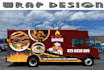 create responsive all types vehicle wrap designs