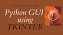 develop python gui applications using tkinter