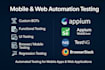 do mobile and web apps automation using appium and selenium