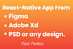 convert your design to react native code