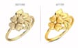 do high quality jewelry watch diamond stone retouch