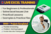 train you in microsoft excel from beginner to expert level