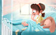 draw colorful story book illustrations