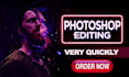 do any type of photoshop editing very quickly