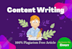 write SEO friendly premium website content, article, blogs, rewriting