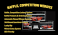 build legal raffle competition website