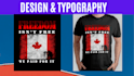 create custom graphic t shirt design in 5 hours