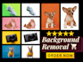 remove background images and color