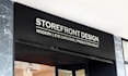 design modern storefront signs, acrylic, aluminium and wood business signage