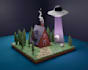 make a 3d model in blender