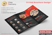 do the professional tri fold, brochure, flyer design in 10 hours