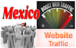 do mexico targeted mexican visitors real organic web traffic