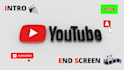 do youtube intro, end screen, subscribe animation