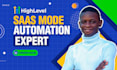 set up gohighlevel saas mode, sales funnel, workflows and websites