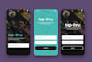 design a mobile app UI for apple ios and android