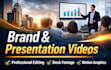 create a professional brand or presentation video