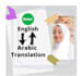 do an arabic  english visa verse translation