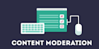 moderate content and label data