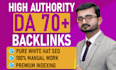 do high authority SEO dofollow backlinks manually