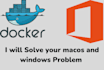 docker setup install docker on your mac os and window