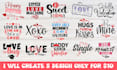 do creative, svg, cut files, dxf, vector, png, bundle design