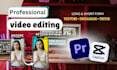 edit your youtube, reels, and tiktok videos
