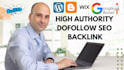 provide permanent  quality high authority SEO dofollow backlinks