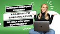 write a bid tender proposal response for you