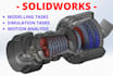 do mechanical 3d model, cad product design using solidworks