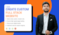 do full stack custom website development