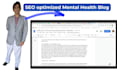 as a doctor write SEO optimized articles on mental wellness and holistic health