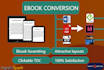 convert pdf, word, indesign to epub and kindle format