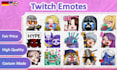 draw your own twitch emotes or badges