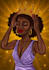 create stunning custom character illustrations with a magical glow