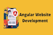 develop website using angular 12