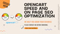 speed up and optimize opencart website super fast