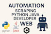 coding python java cpp web database automation bot programming project developer
