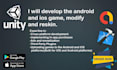 do unity game development and your professional unity mobile developer