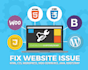 develop apps in PHP  core and frameworks bootstrap and java scripting with CSS