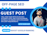 do premium guest post backlink to increase domain rating