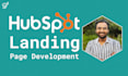 develop custom hubspot landing pages via custom theme